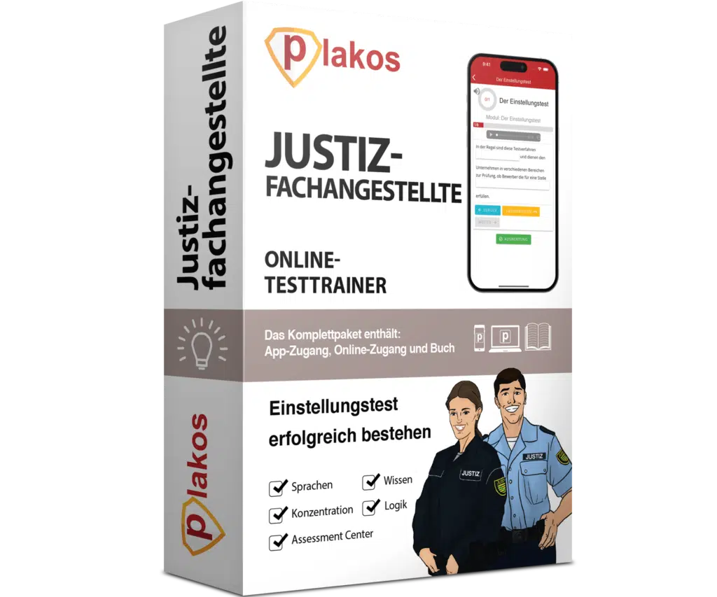 Einstellungstest Justizfachangestellte