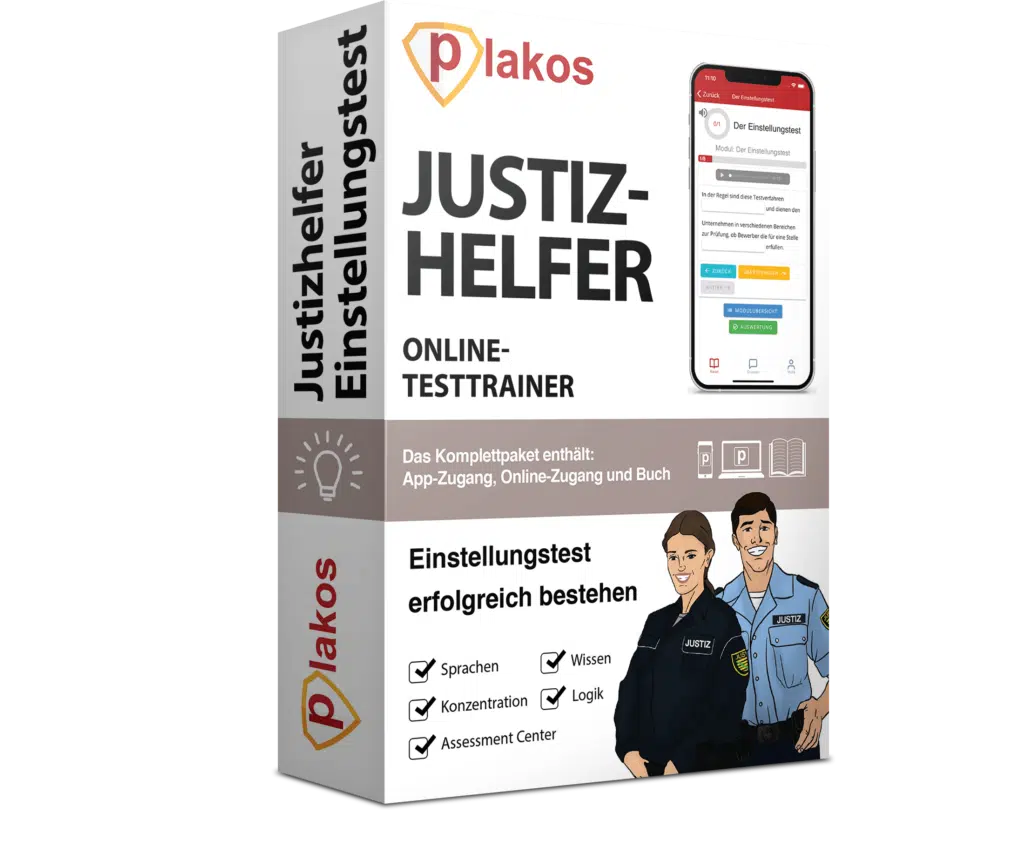 Justizhelfer Einstellungstest