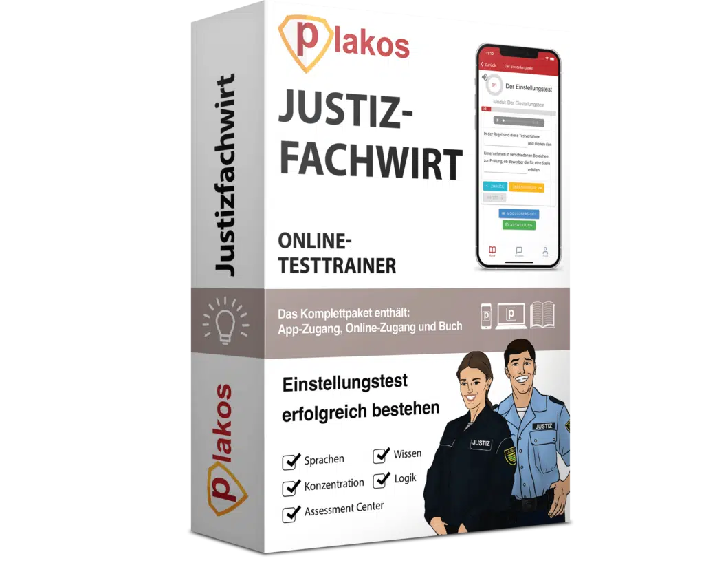 Justizfachwirt Einstellungstest