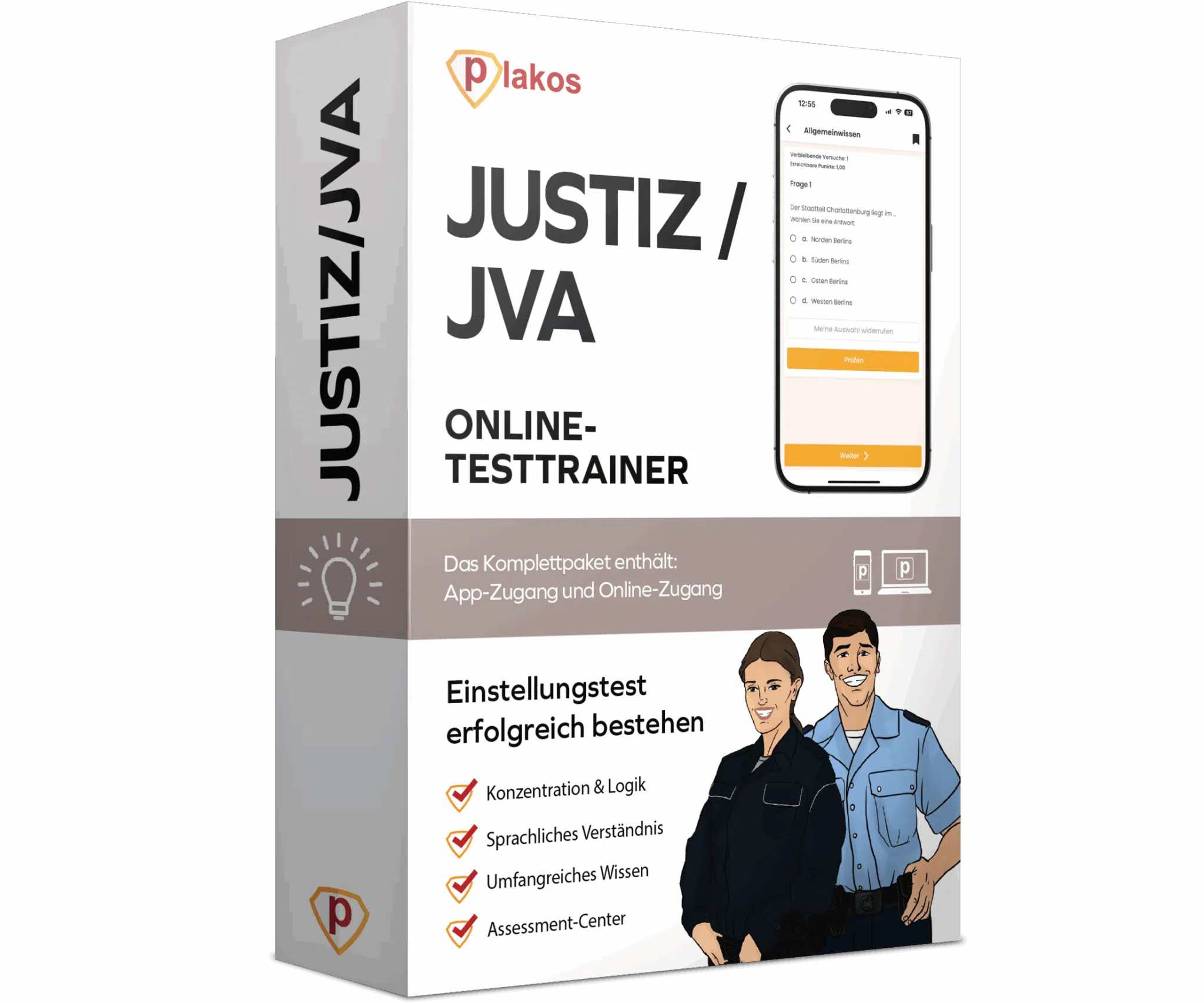 JVA Einstellungstest